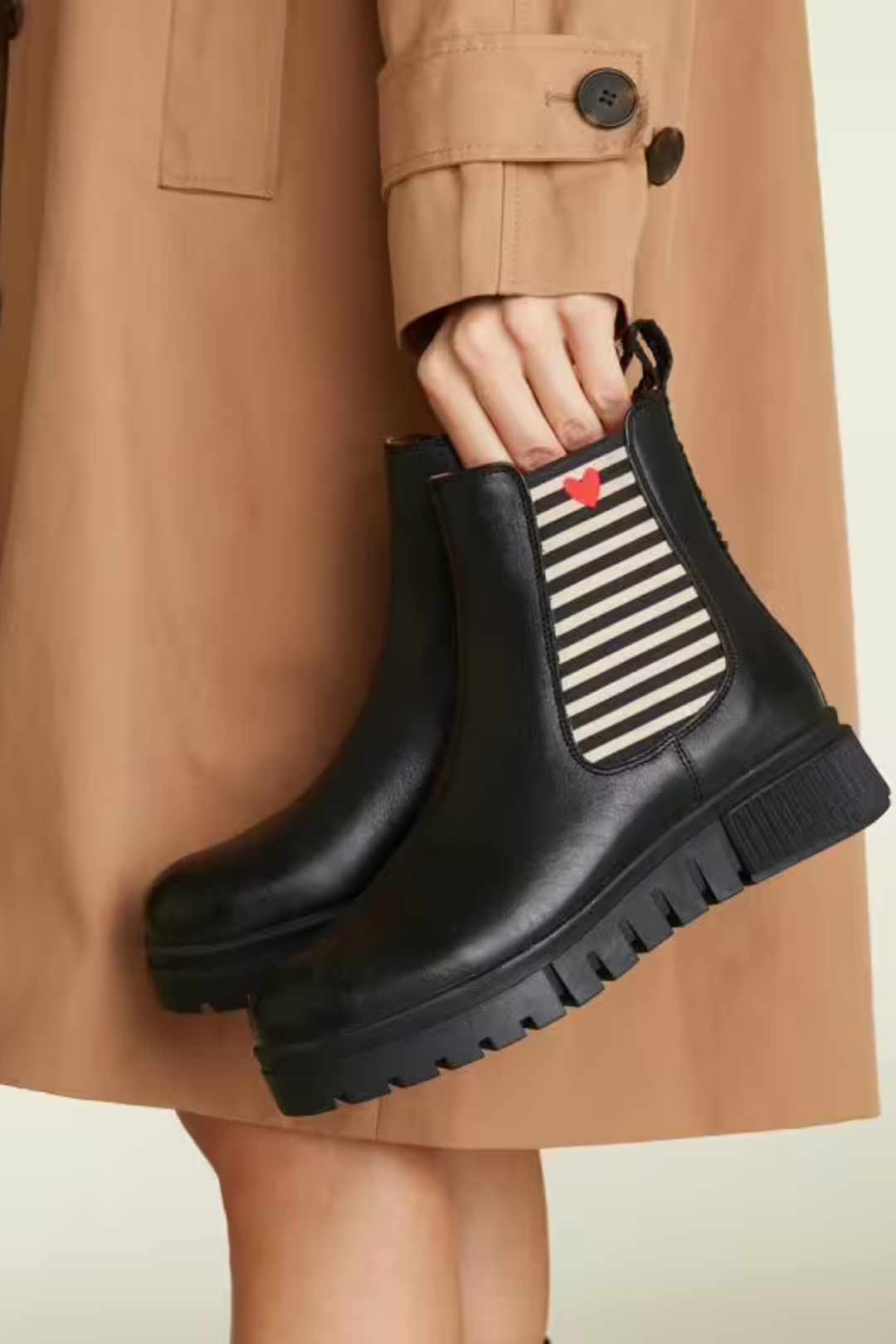 Nelly | Goldbraun Stiefelette