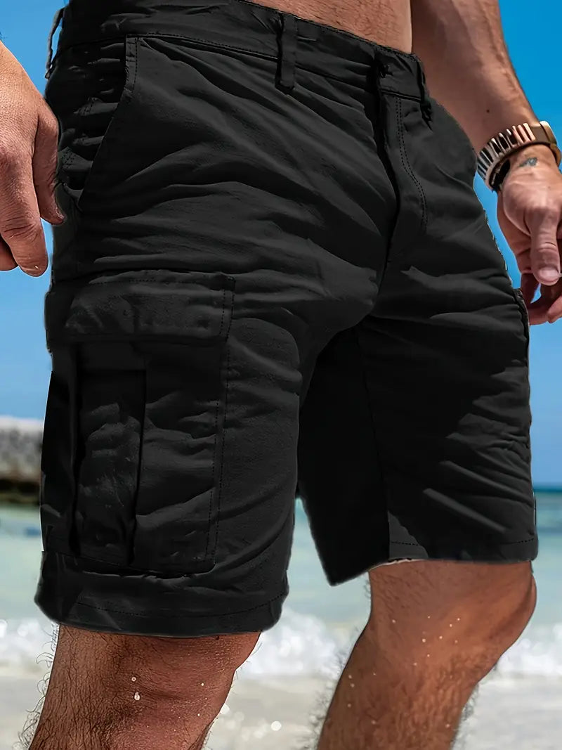 Noel Cargo-Shorts für Herren  - Schwarz