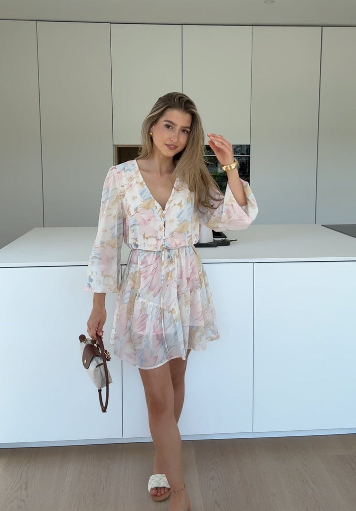 Noelia™ | Kleid mit Blütenblatt-Design