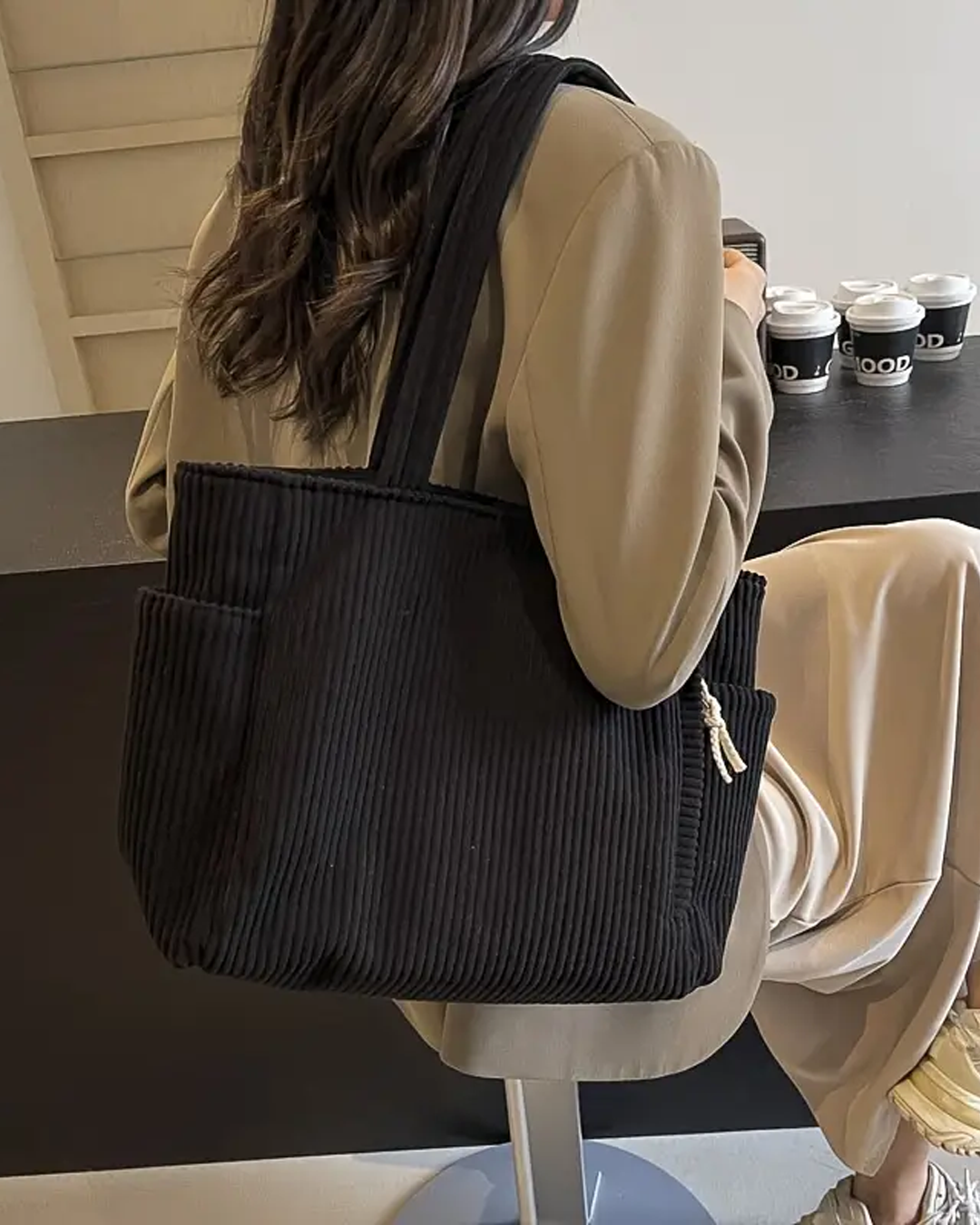 Tiana™ | Strukturierte Tragetasche