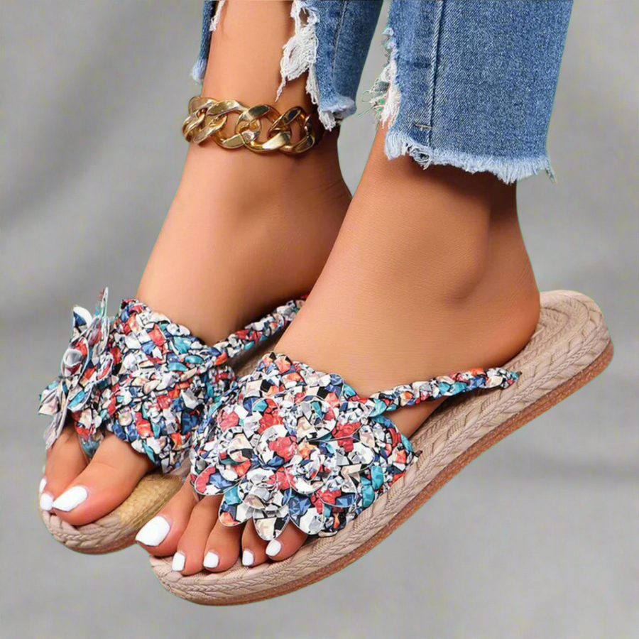 Linnéa Comfort Strappy Open-Toe Adjustable-Strap Sandals