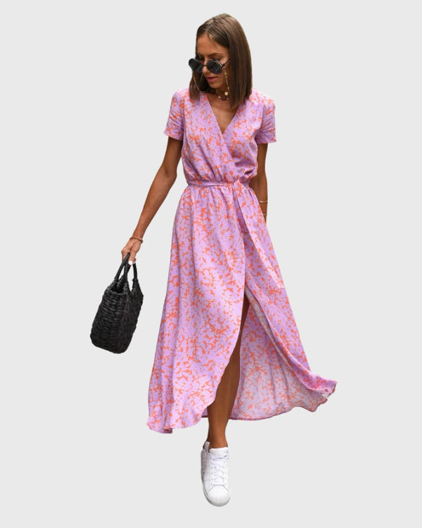 Abim elegantes Baumwollkleid