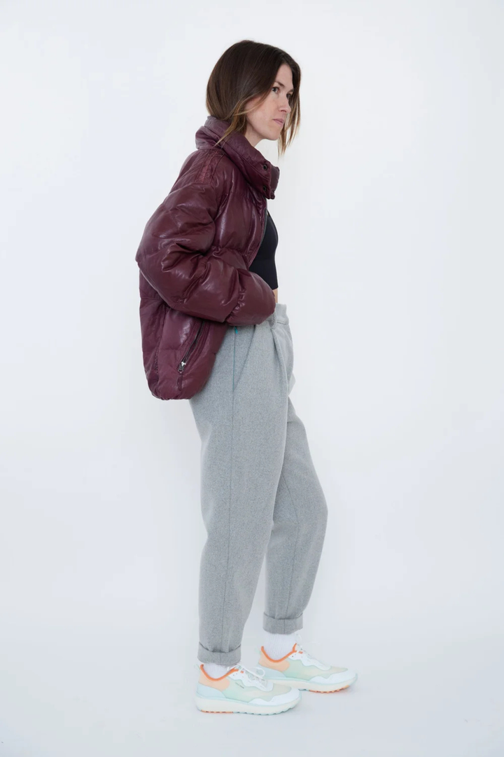 Leona | Hose in Hellgrau