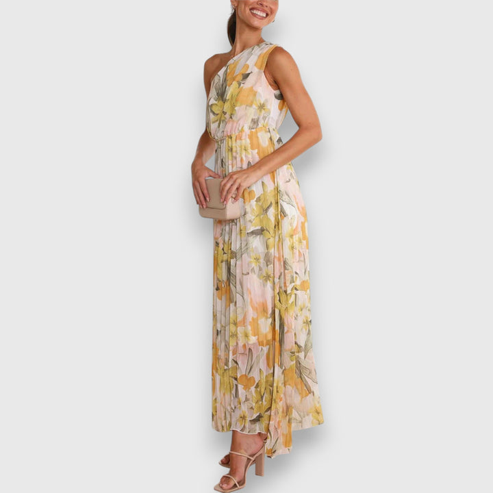 Danika™ | Charmantes Florales Maxikleid