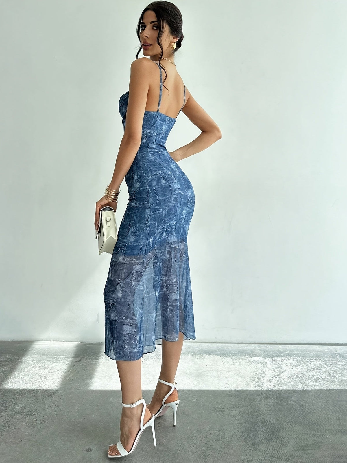 Solara Mesh Trägerkleid