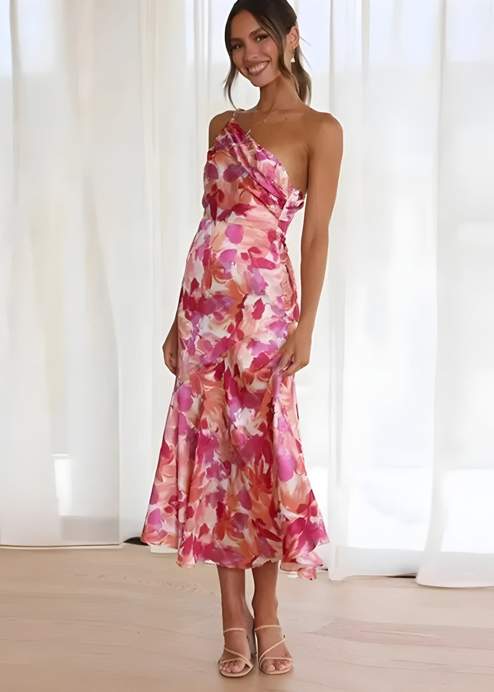 Eveline | One-Shoulder-Sommerkleid