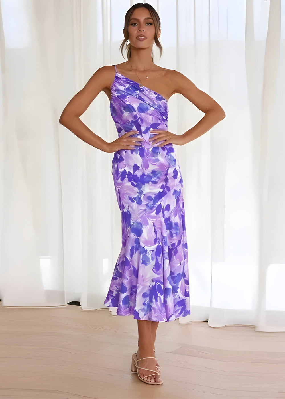 Eveline | One-Shoulder-Sommerkleid