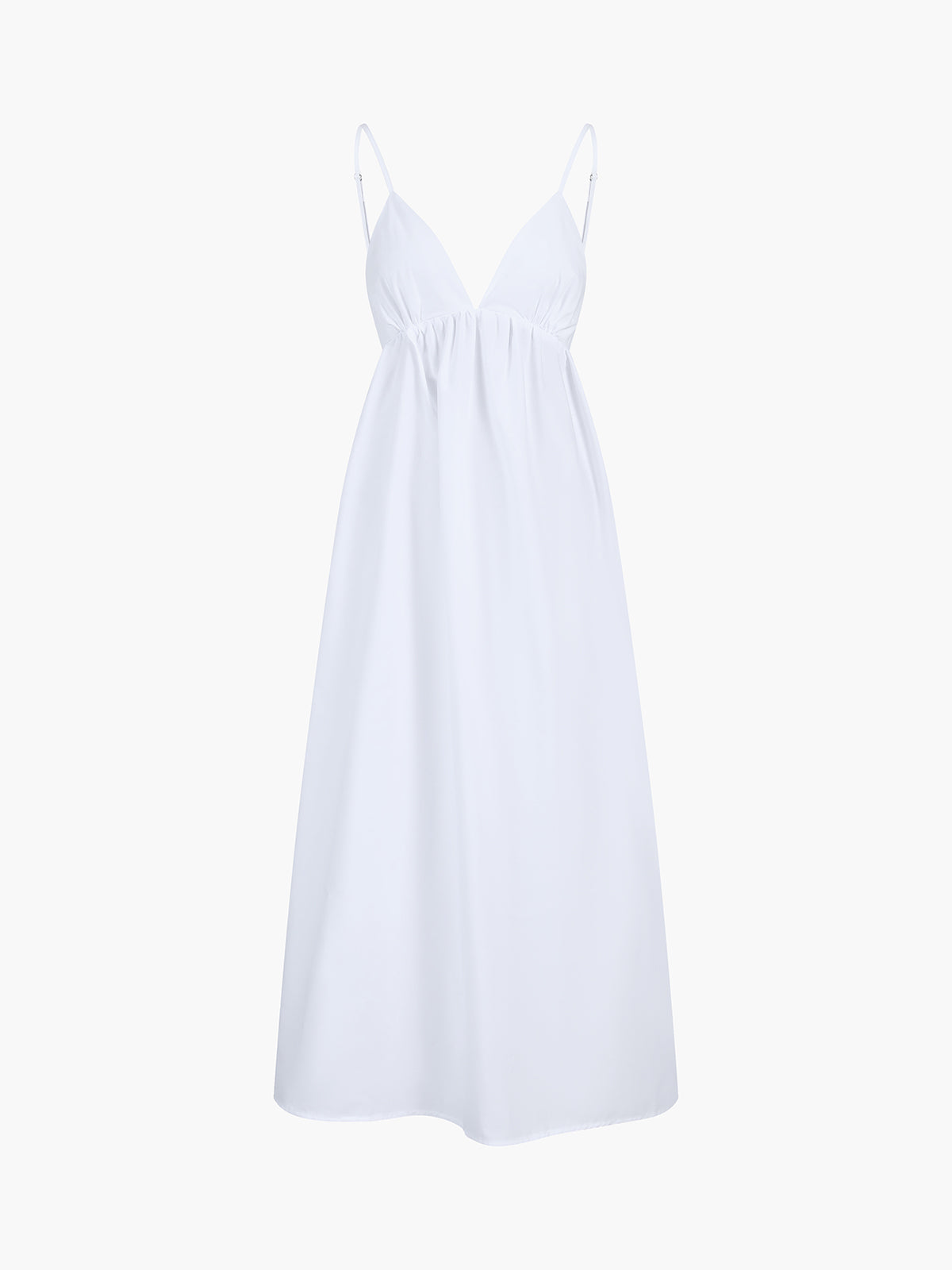 Jolina - Lässiges Maxikleid mit Rückenfreiem Design