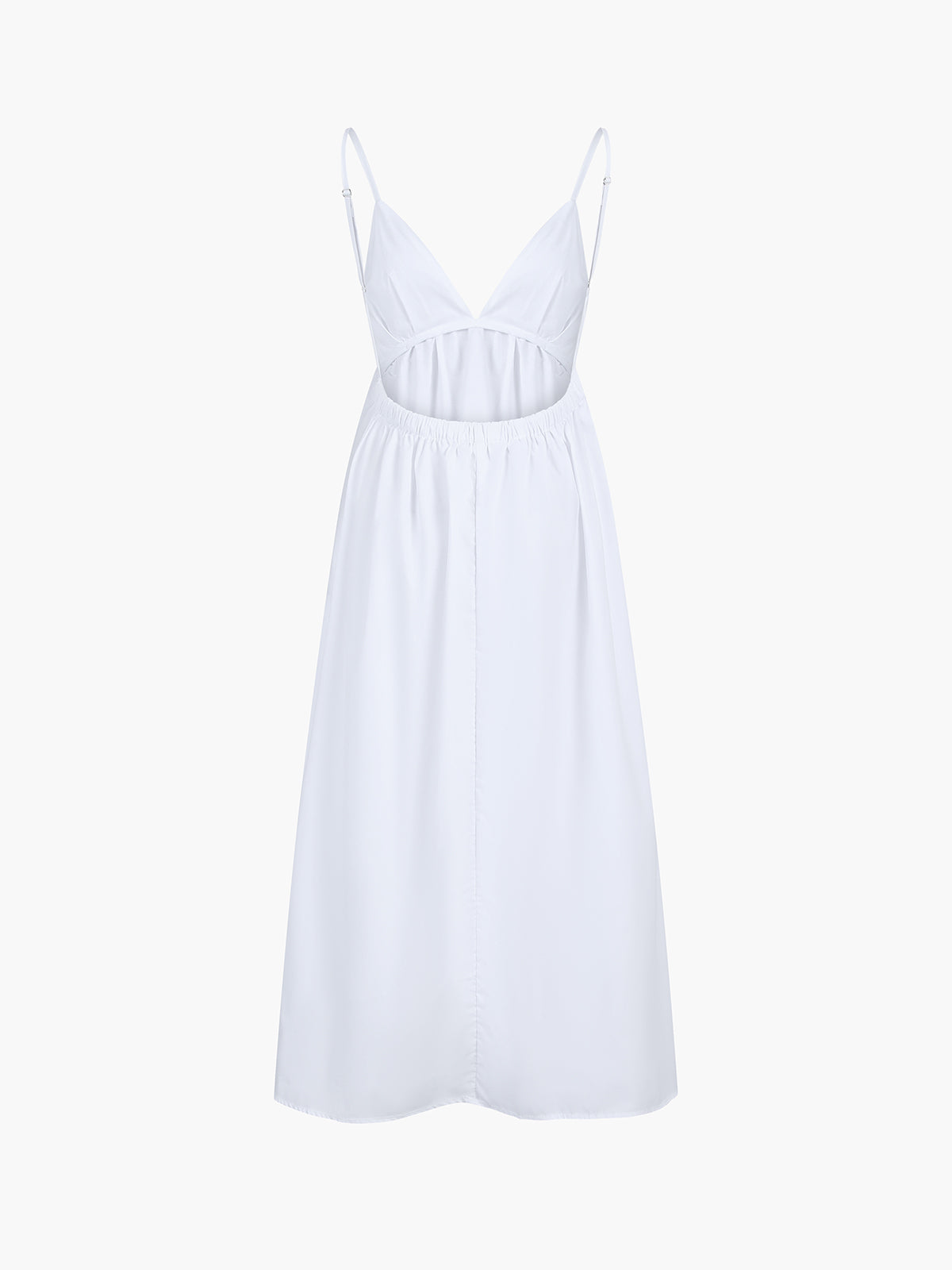 Jolina - Lässiges Maxikleid mit Rückenfreiem Design