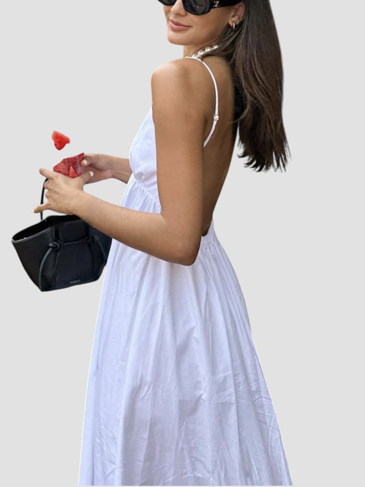 Hanka – Rückenfreies Kleid