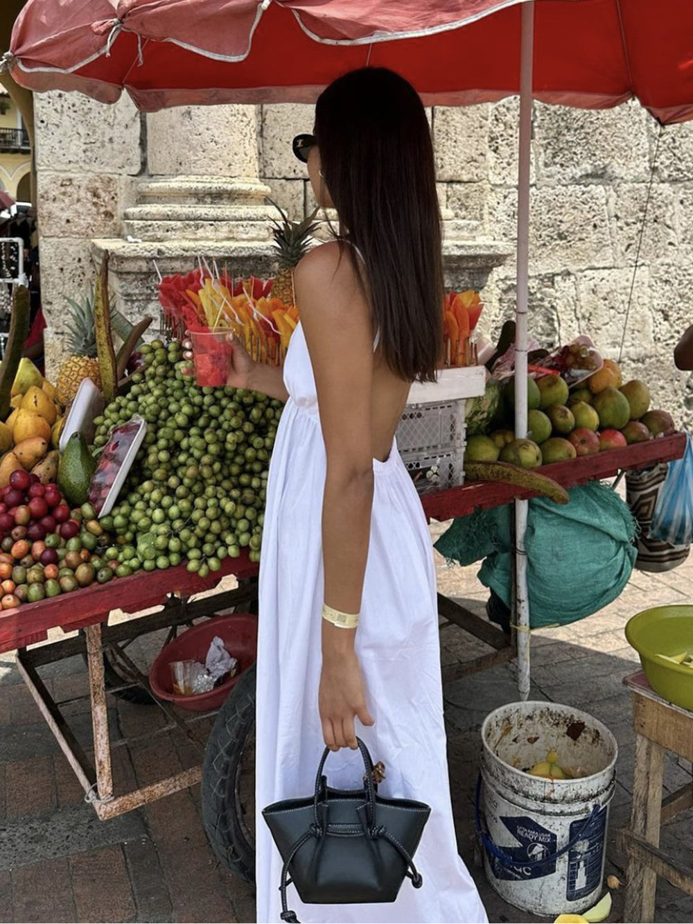 Jolina | Lässiges Maxikleid mit Rückenfreiem Design