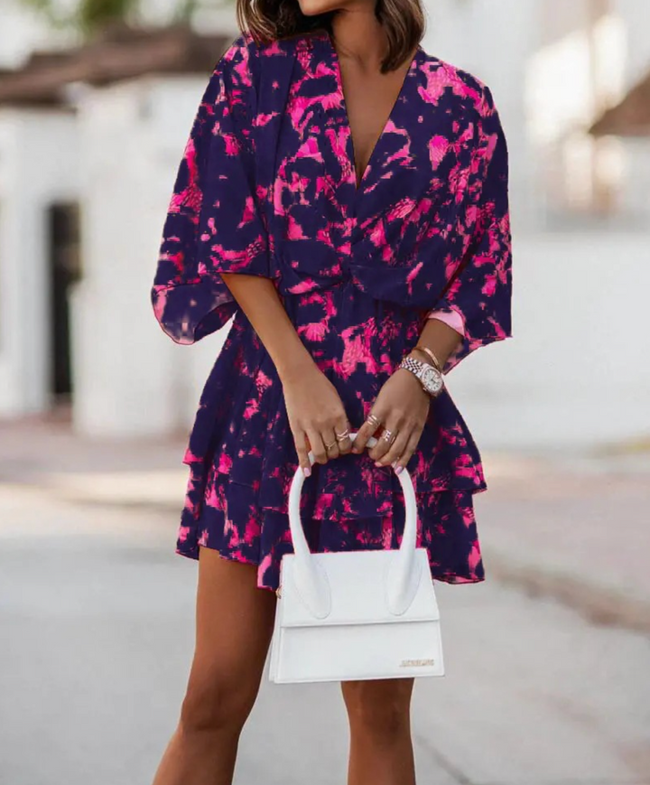 Valeria – Bohemian Blumen-Minidress