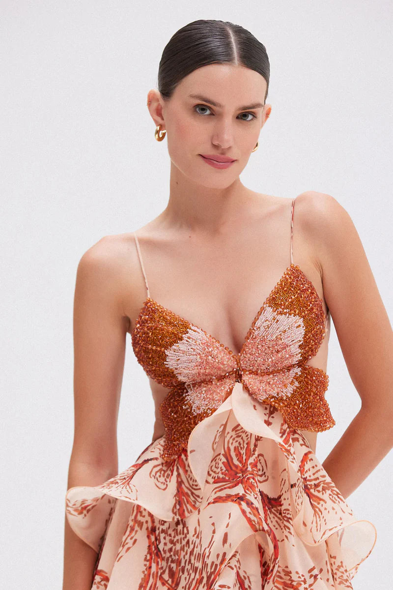 Nahia™ | Kleid mit Volants