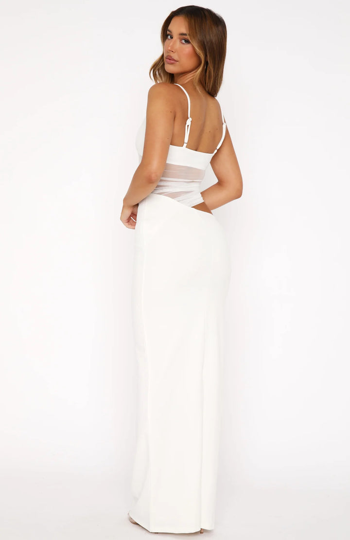 Naiara | Maxi-Kleid mit Cut-Outs