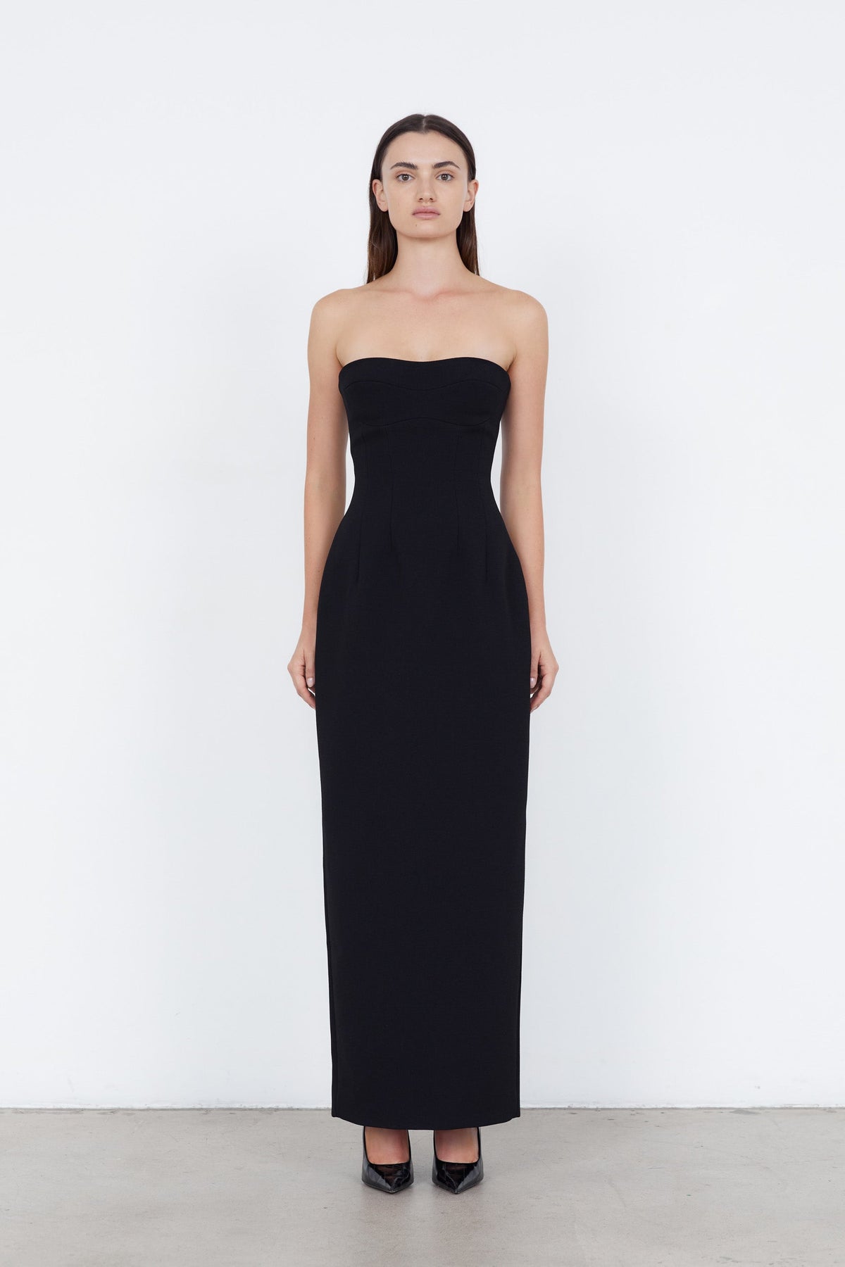 Coriva™ | Trägerloses Maxikleid