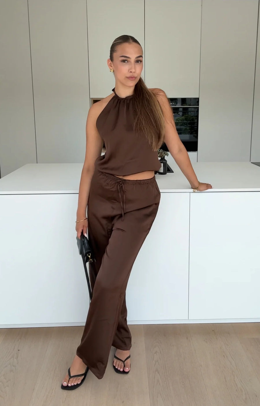 Luna Satin Set