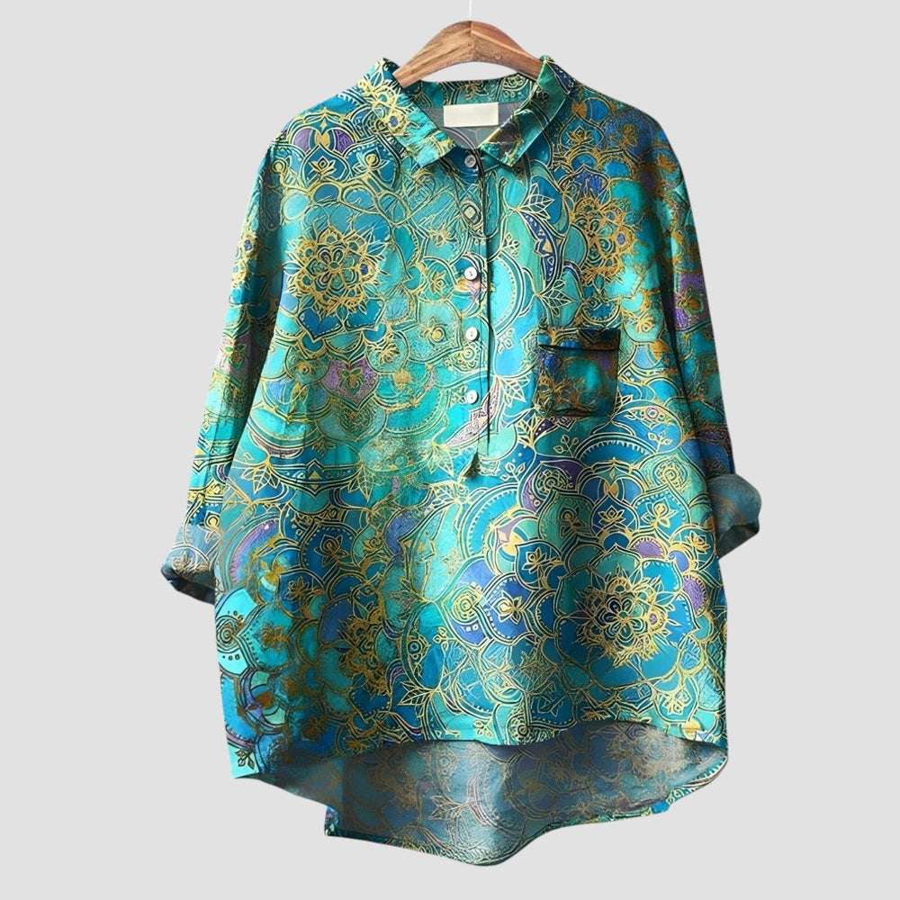 Camilla | Ausdrucksstarkes Hemd für mühelose Eleganz