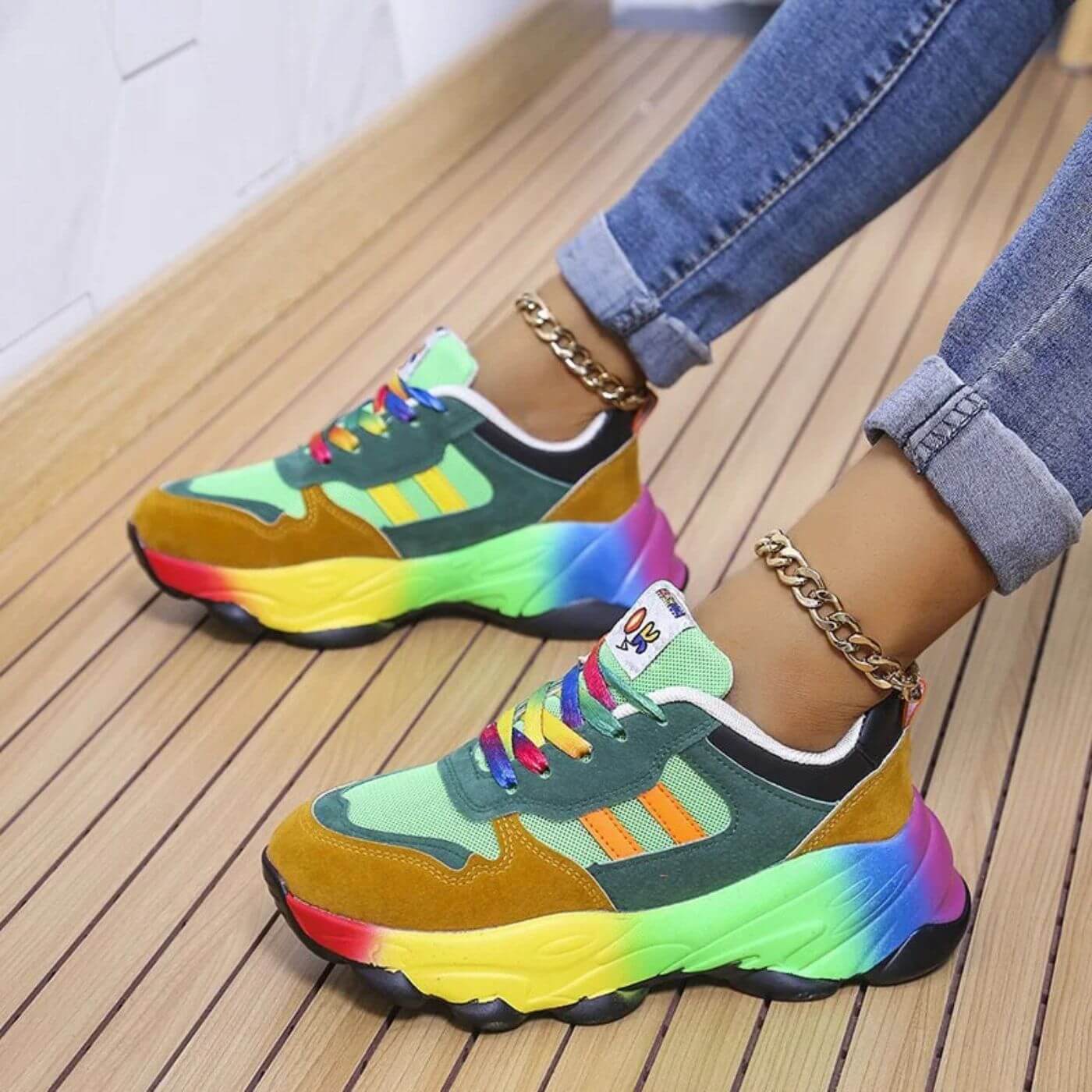 Anna™ | Lebendige Komfort Fit Sneakers