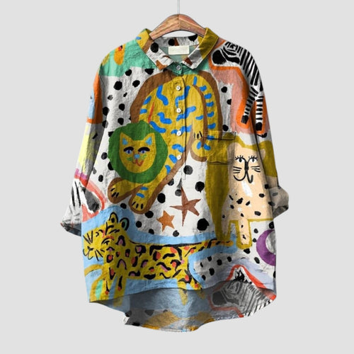 Celestina | Ausdrucksstarkes Hemd für mühelose Eleganz