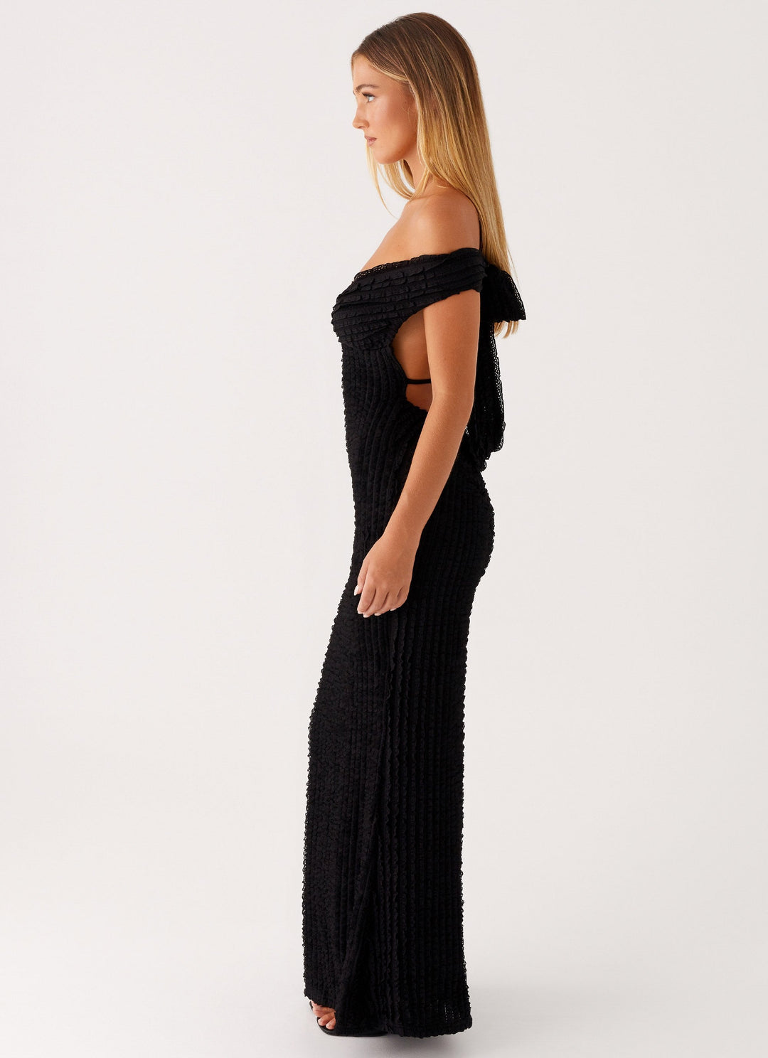 Serina™ | Schulterfreies Kleid