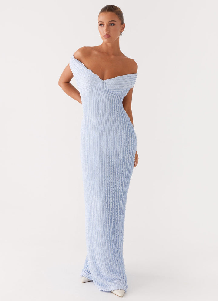Serina™ | Schulterfreies Kleid
