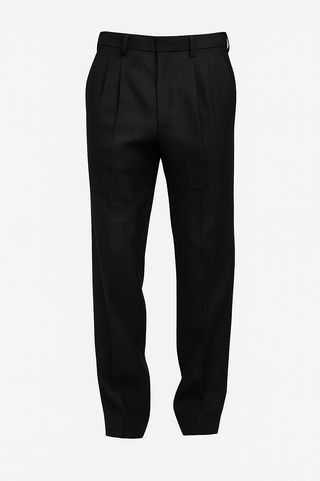 Alvric Klassische Leinenhose - Schwarz