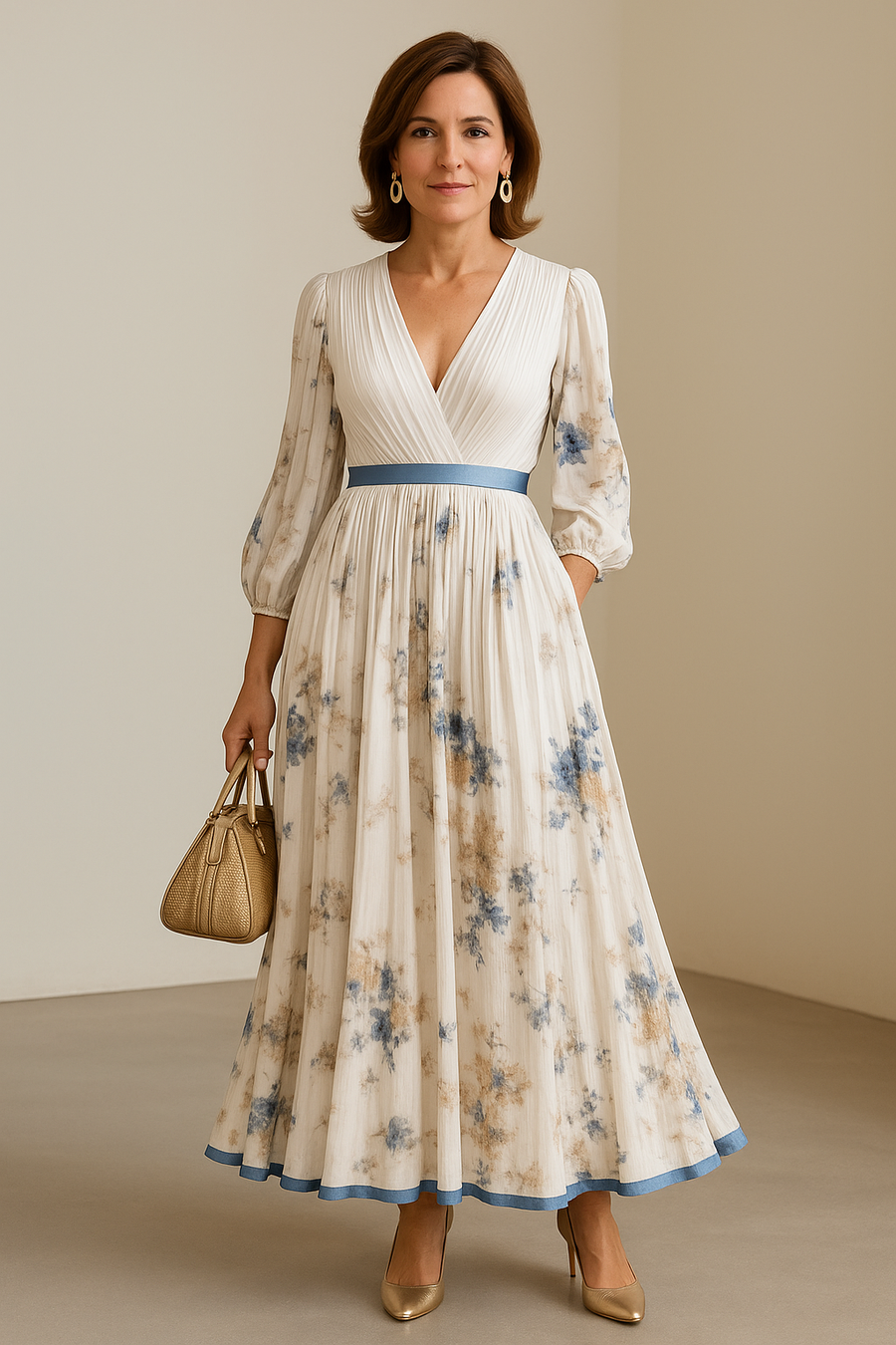 Arisbeth Zeitloses Blumenkleid