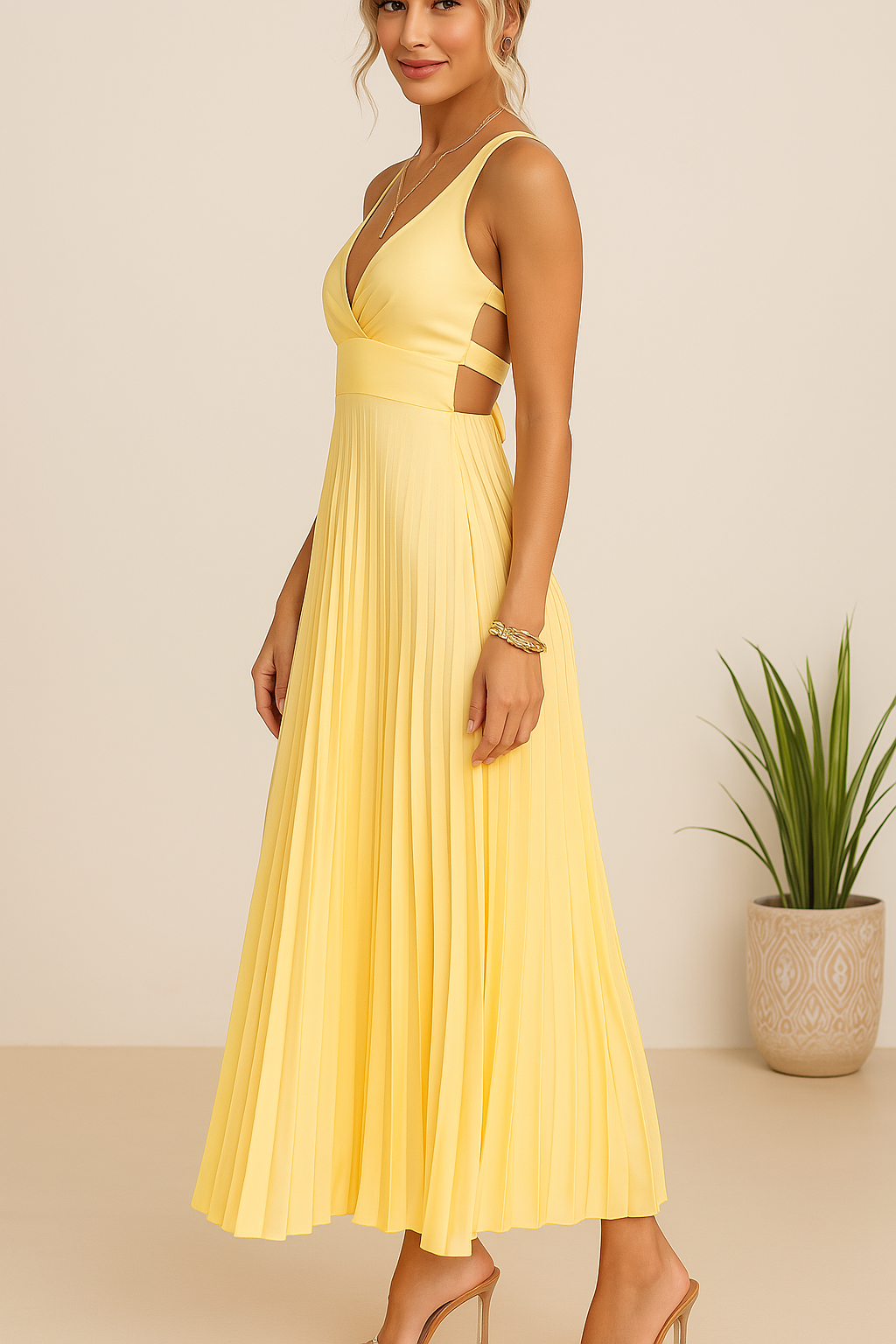 Gayle™ | Kleid mit Dämmerungsglanz