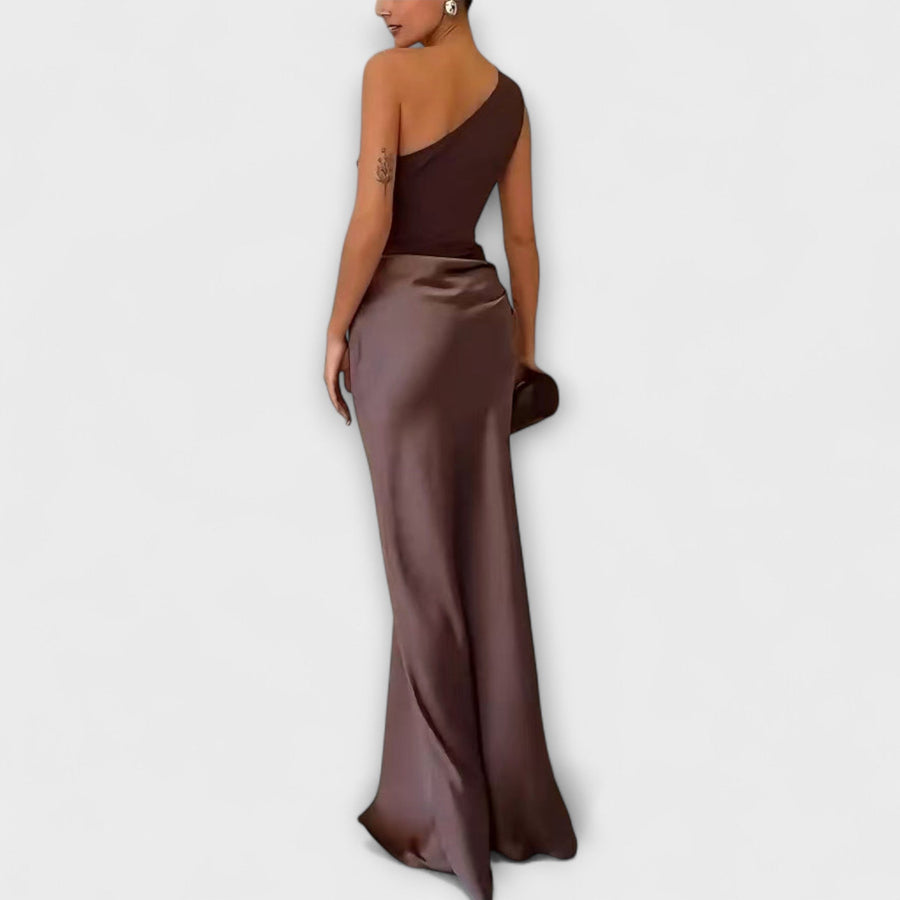 Aleah Anmutiges Faltenkleid