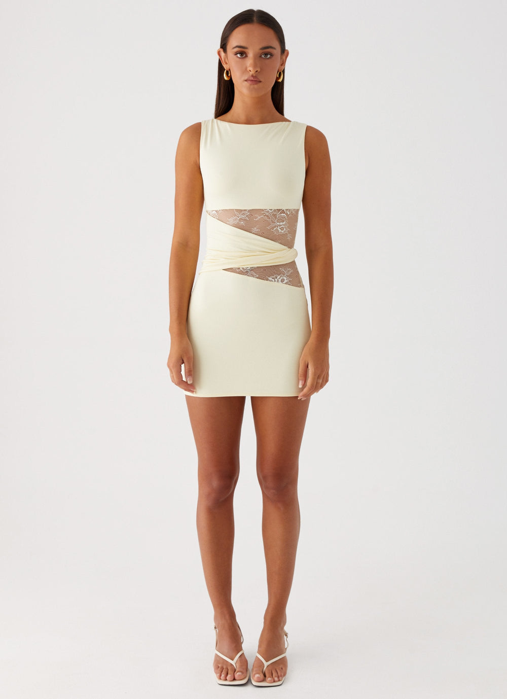 Elina | Blush Drop Minikleid