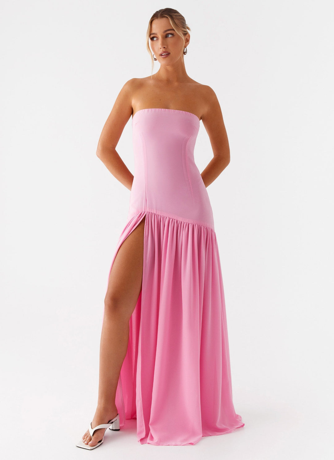 Elin™ | Maxikleid mit Ausschnitt