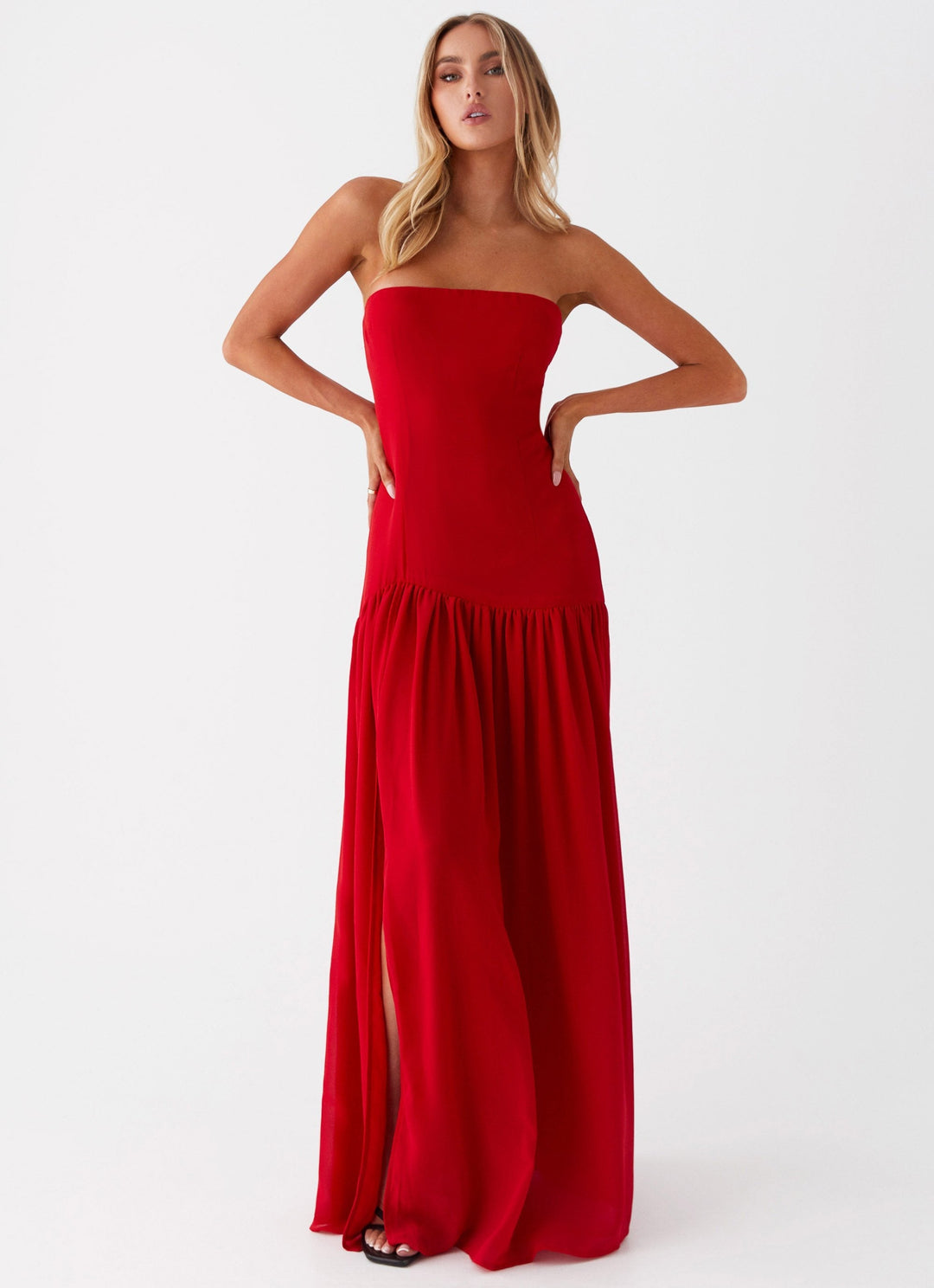 Elin™ | Maxikleid mit Ausschnitt