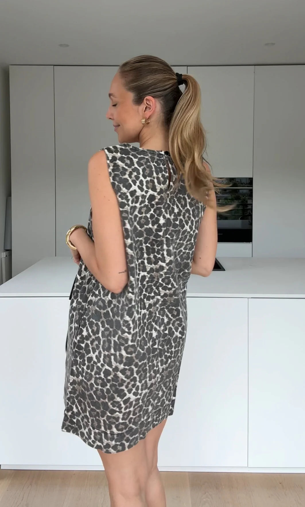 Leo™ | Stretch-Denim-Kleid