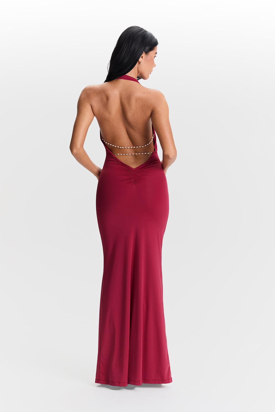 Valeria™ | Kleid mit Wasserfallausschnitt