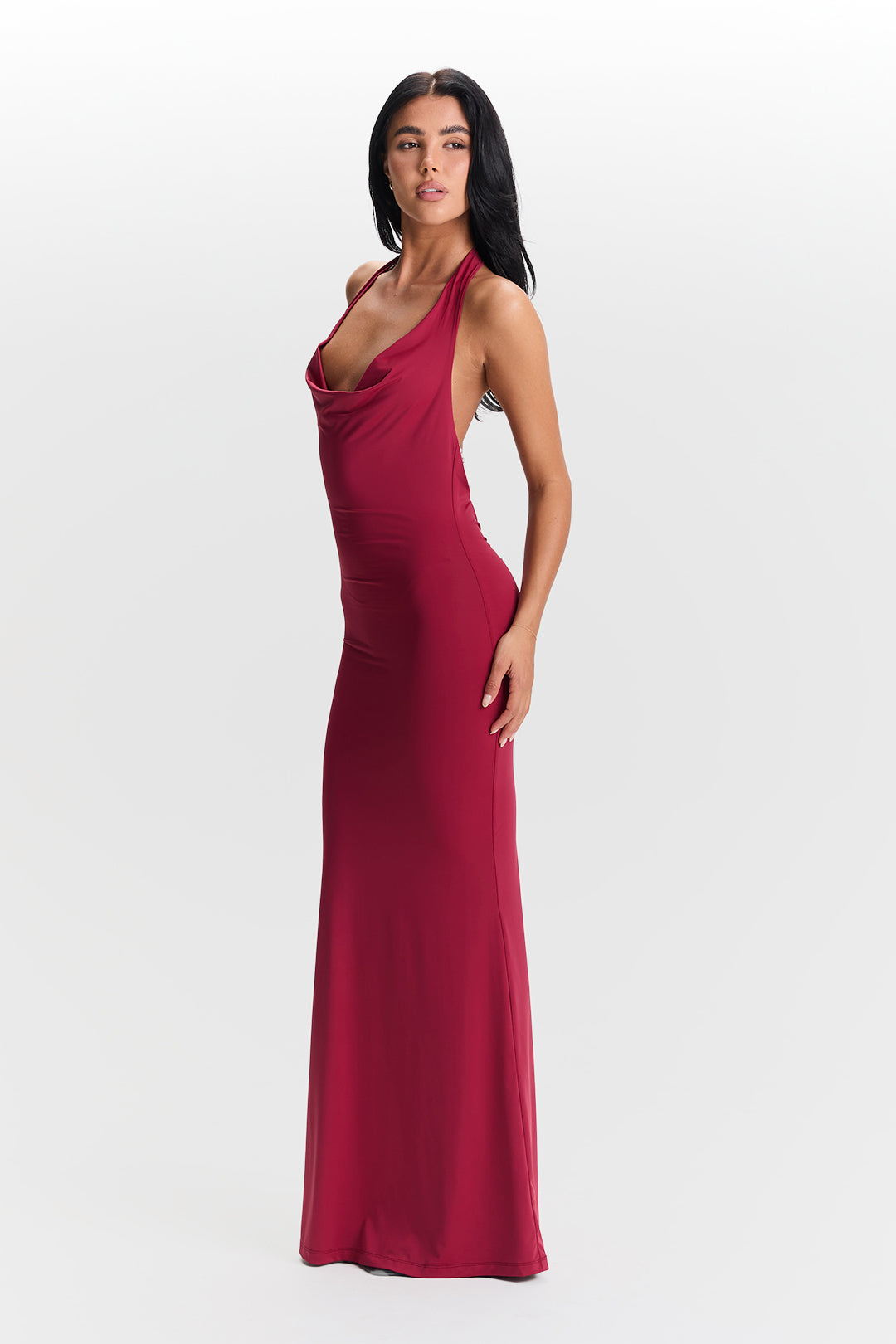 Valeria™ | Kleid mit Wasserfallausschnitt