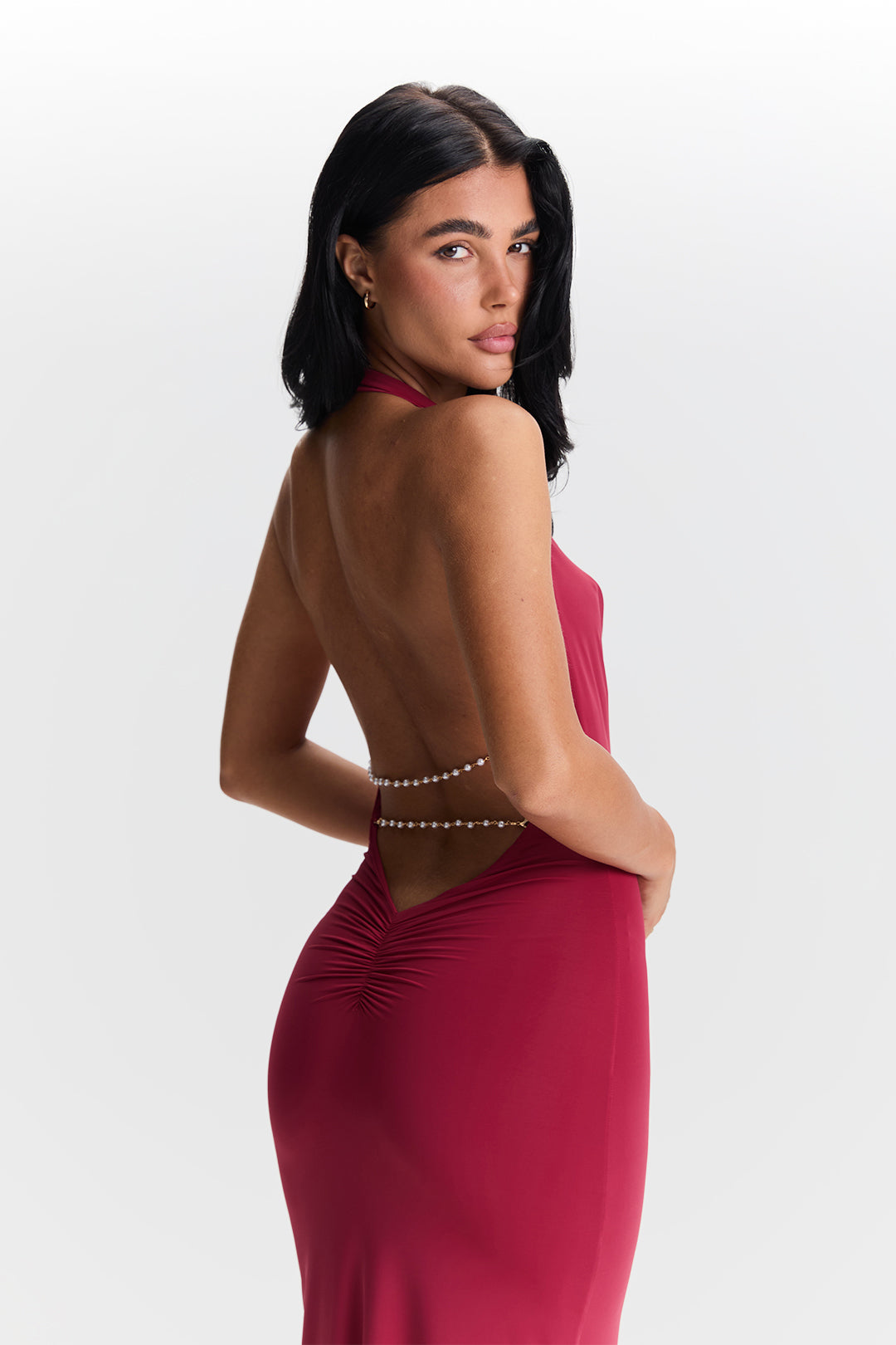Valeria™ | Kleid mit Wasserfallausschnitt