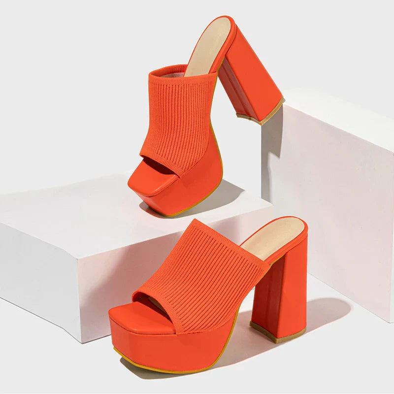 Sveira | Plattform Sandalen