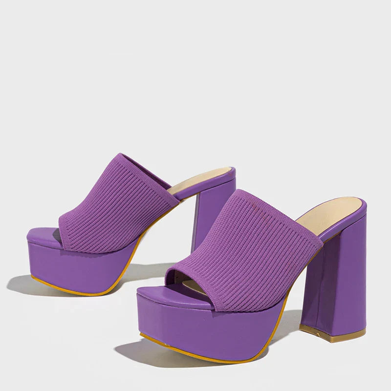 Sveira | Plattform Sandalen