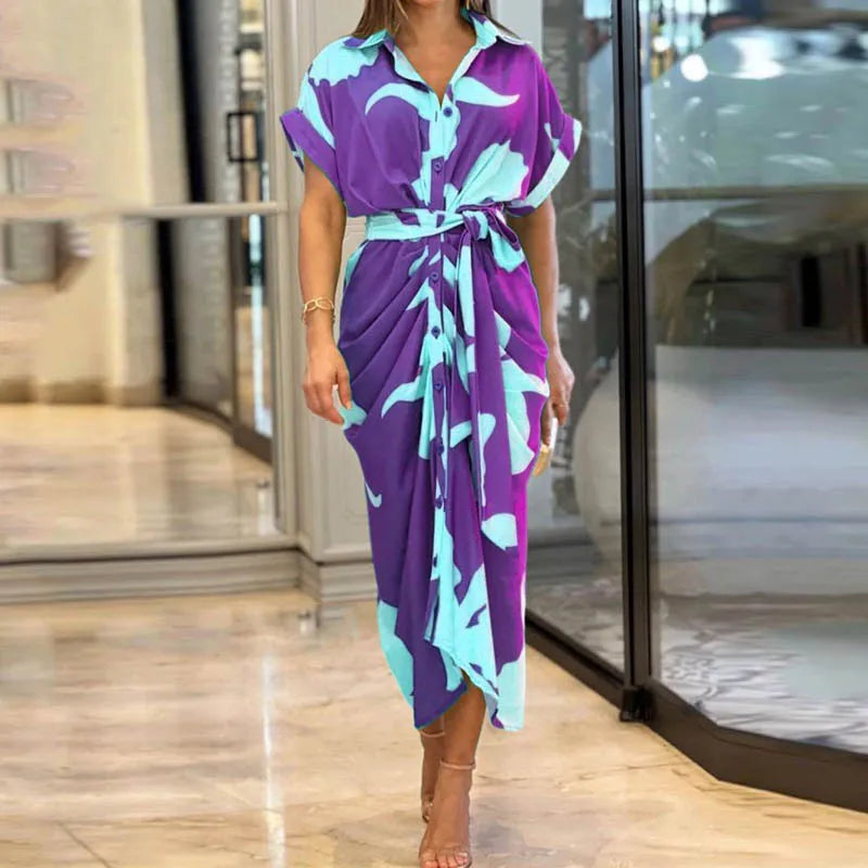 Amalia | Luxuriöses Wickel-Maxikleid