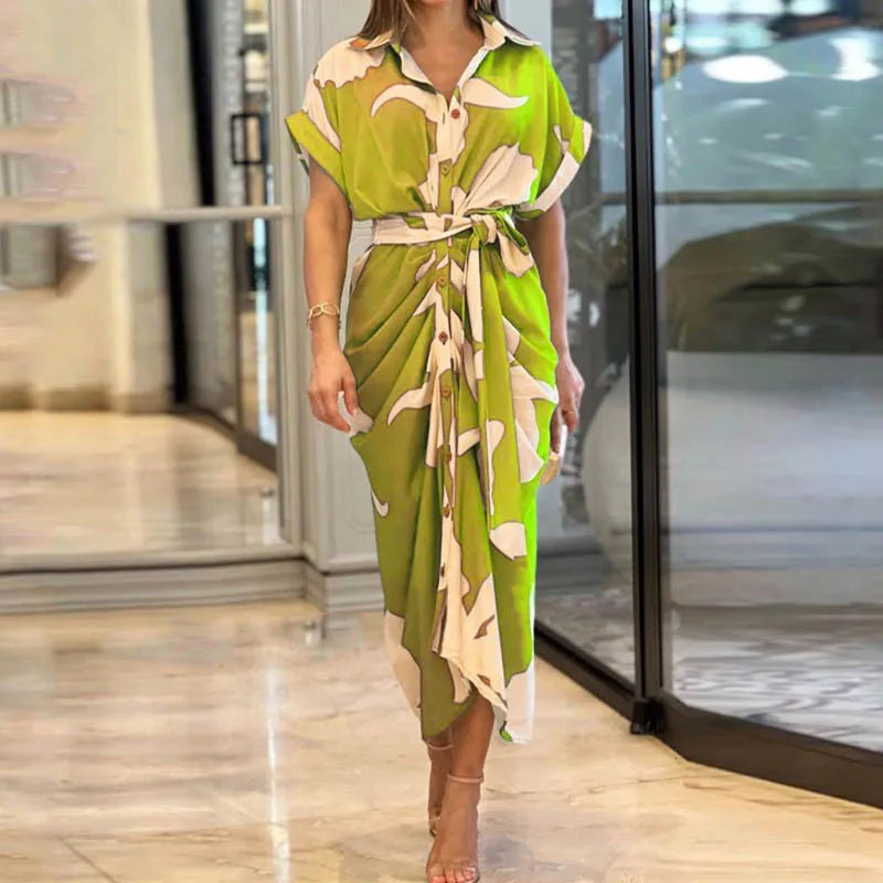 Amalia | Luxuriöses Wickel-Maxikleid
