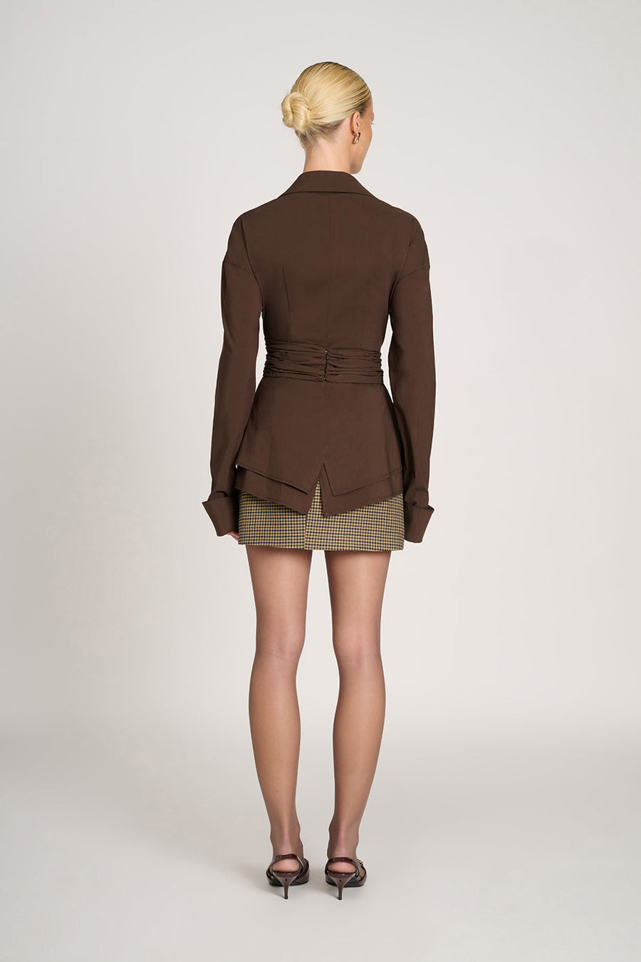 Orlina Minimalist Wrap Top