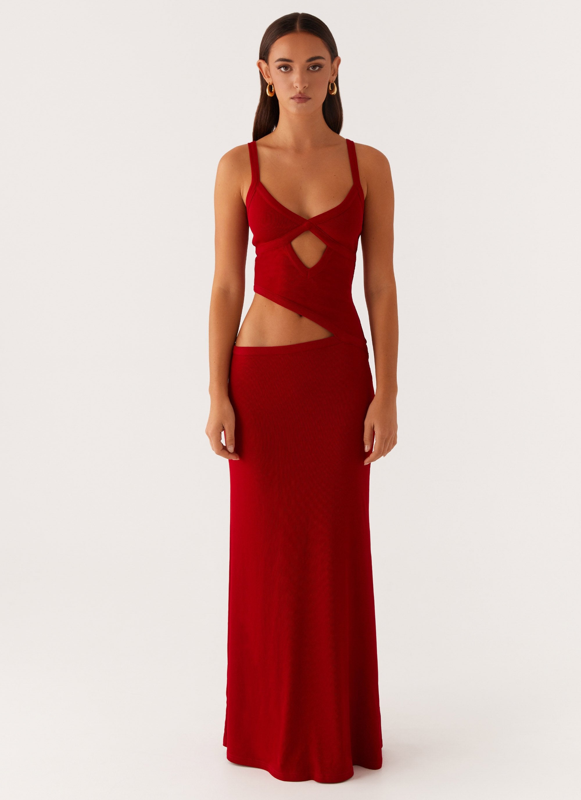 Veltrixon™ | Strickkleid mit Cut-Outs