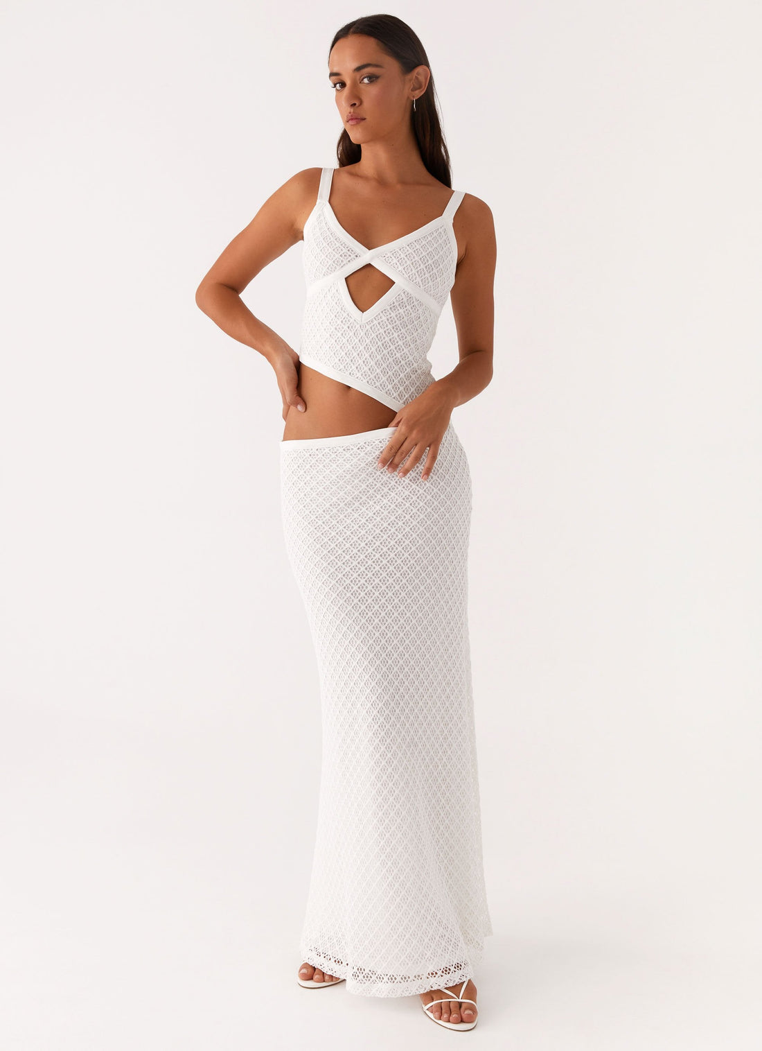 Veltrixon™ | Strickkleid mit Cut-Outs