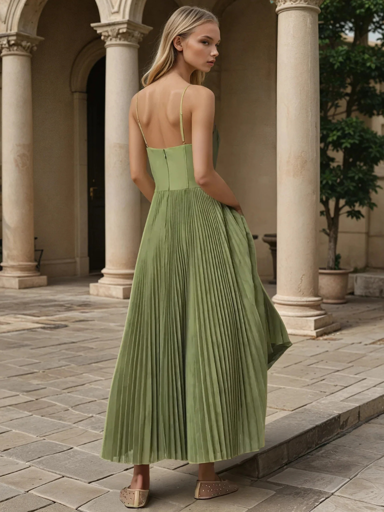 Lorelei Emerald Elegant Dress