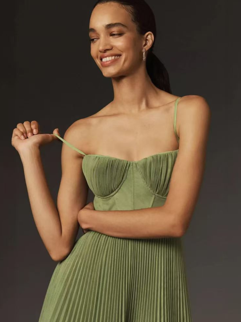 Lorelei™ | Kleid mit smaragdgrüner Eleganz