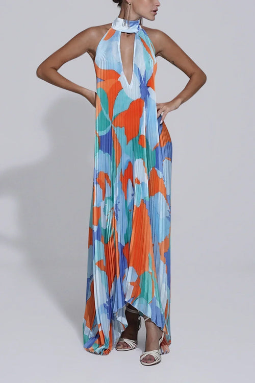 Shalia Halter Maxi Dress