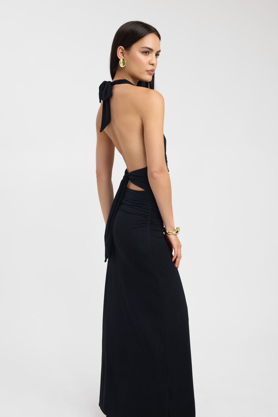 Estella Neckholder-Maxikleid