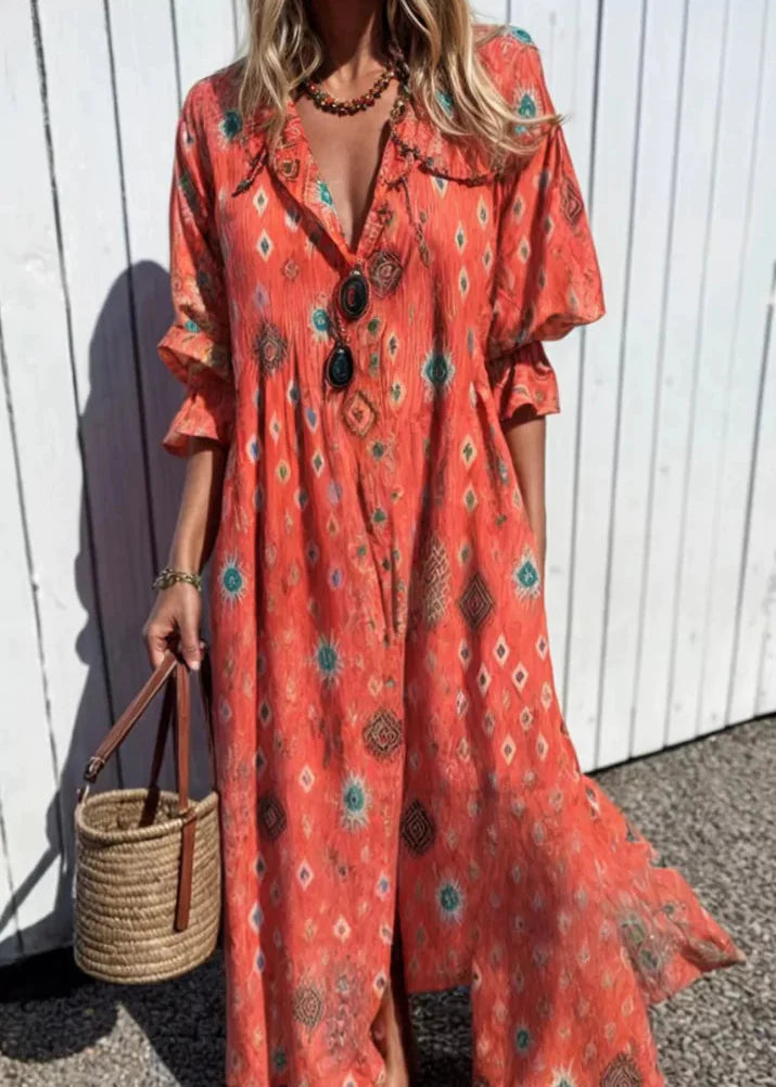 Linda Print Spring Dress