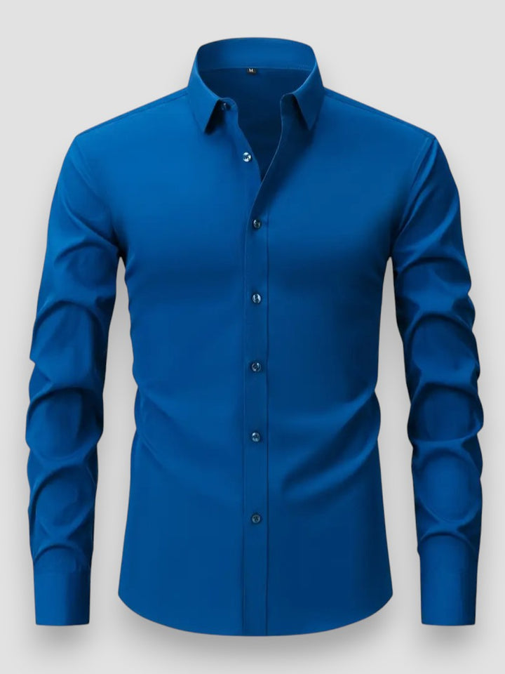 Lucas™ | Slim-Fit Hemd mit langen Ärmeln