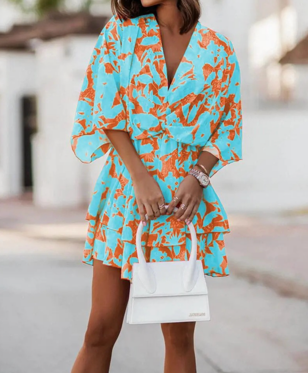 Valeria – Bohemian Blumen-Minidress